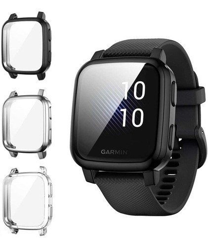 Protect De Pantalla Carcasa Garmin Venu Sq Gps/music Pack 3 0