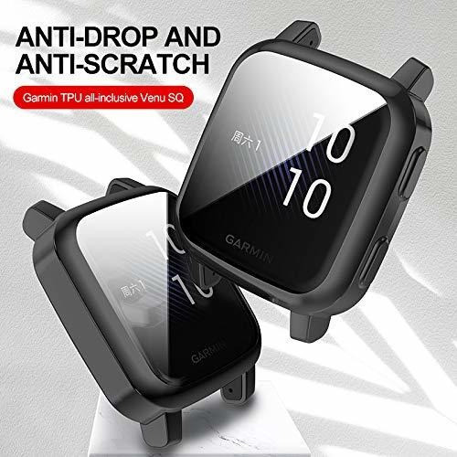 Protect De Pantalla Carcasa Garmin Venu Sq Gps/music Pack 3 1