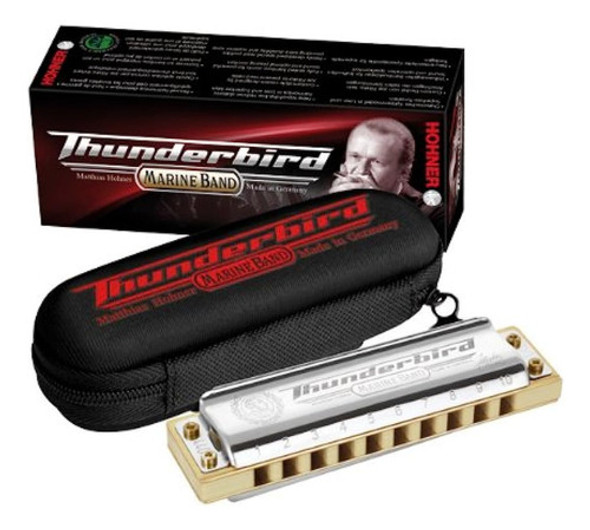 Hohner Marine Band Thunderbird Harmonica - Key Of Low Low F 1