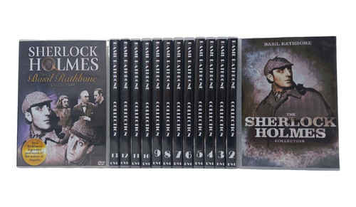 Dvd Sherlock Holmes Basil Rathbone Completa 0