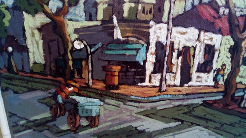 Óleo Sobre Tela En Tabla, Anónimo. 1