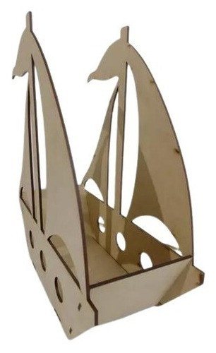 Barco De Fibrofacil Caramelera Candy Bar 1