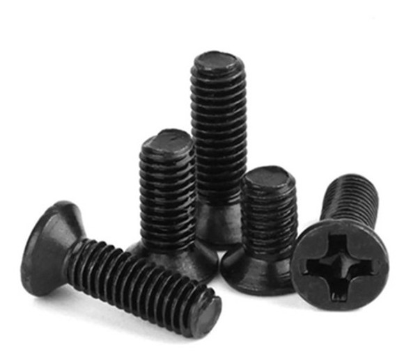 Tornillo Fresada Philips M3 X 20mm Pack X 50 Negros Electro 0