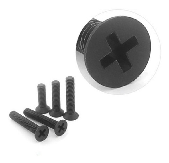 Tornillo Fresada Philips M3 X 20mm Pack X 50 Negros Electro 1