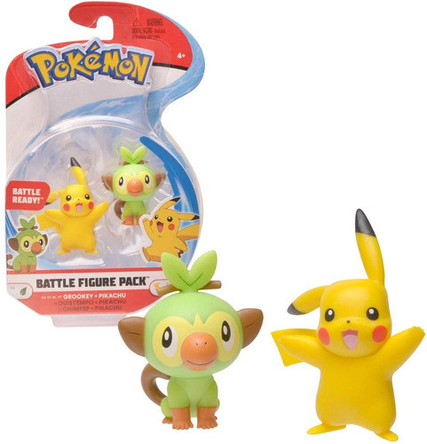 Pokemon Battle Figure Pack Pikachu And Grookey 1