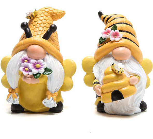 ~? Hodao Spring Garden Gnomos Decoraciones Melífera Gnomo Dí 0