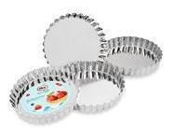 Pack X 3 Unid Tarteletas   4x12 Cm Ilko Acc.p/cocina 0 Pack X 3 Unid Tarteletas   4x12 Cm Ilko Acc.p/cocina 0