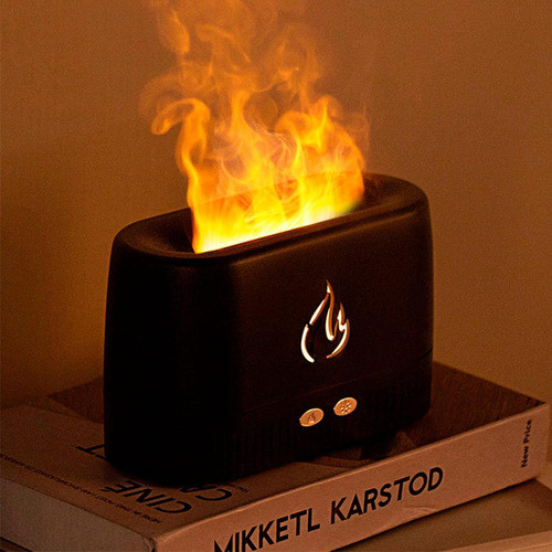 Simulador De Lareira Com Chamas Umidificador Aromatizador 1