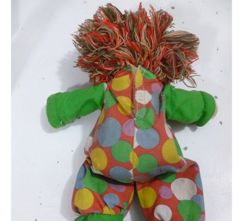 Payaso Antiguo De Tela Peluche Antiguo**leer Descripcion 1