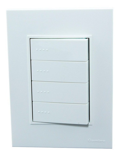 Llave De Luz Armada Cambre 4 Combianaciones Simples Bauhaus 0