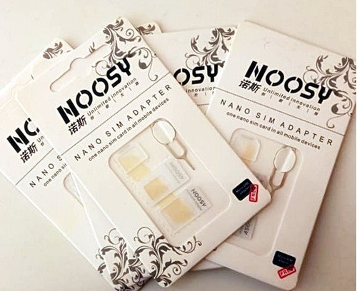 Adaptador Chip 3 In 1 Celular Mini Micro Nano E Sim 1