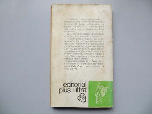 Rimas Y Escritos Sobre Poesia Gustavo Adolfo Becquer P Ultra 1