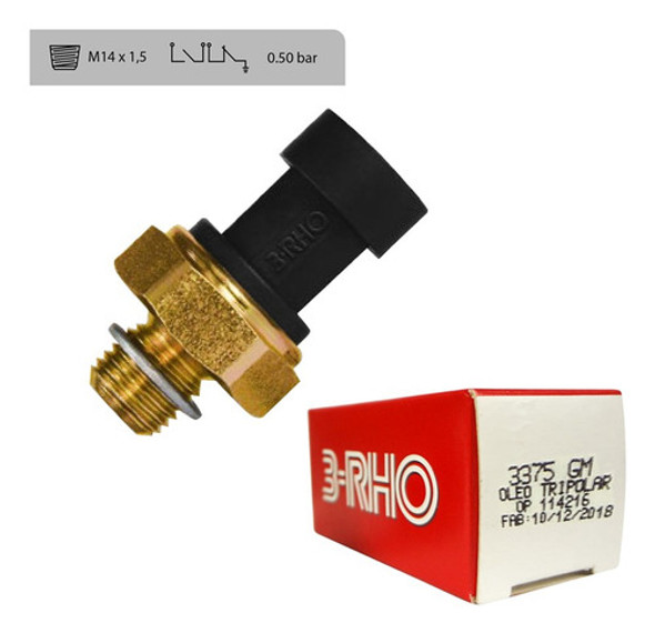 Interruptor Pressão Óleo Motor Blazer 2.2 96 97 98 99 2000 0