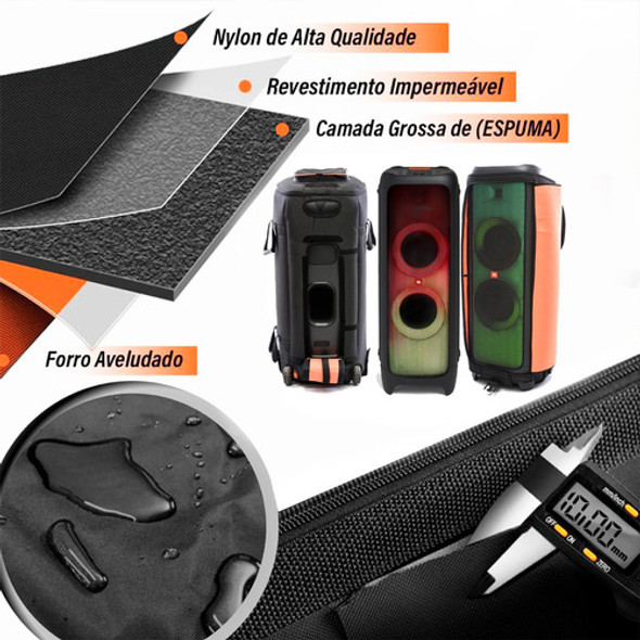 Case Capa Bolsa P/ Jbl Partybox 1000 Resistente New Premium 1