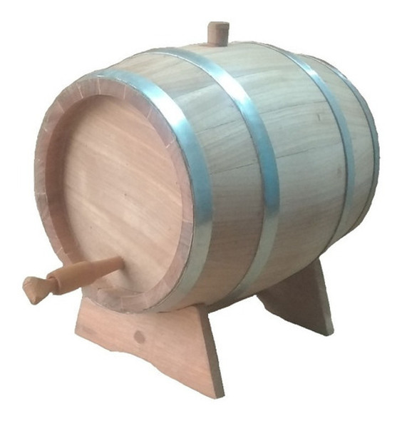 Barril Madeira De Jequitibá Rosa Para Cachaça - 3 Litros 0