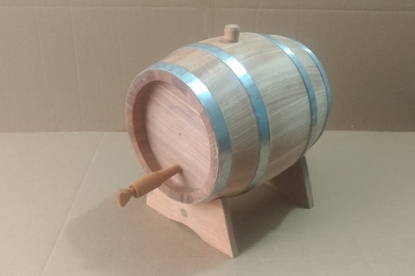 Barril Madeira De Jequitibá Rosa Para Cachaça - 3 Litros 1