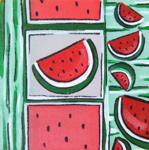 Cuadro Moderno Decoración Diseño Frutas Cocina Acrílico 0