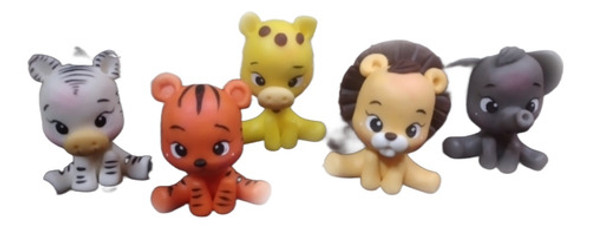 Animales De La Selva Souvenirs X10 Unid 0