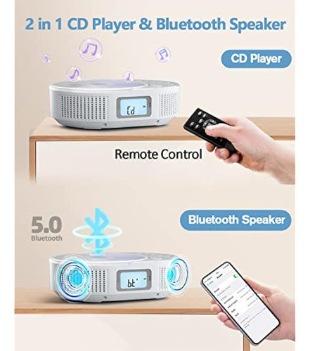 Feleman - Reproductor De Cd Portátil, Reproductor 1