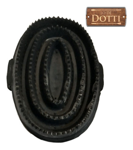 Rasqueta De Goma Para Caballos 0