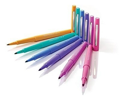Plumas De Punta De Fieltro Paper Mate Flair, Punto Medio, Pa 1