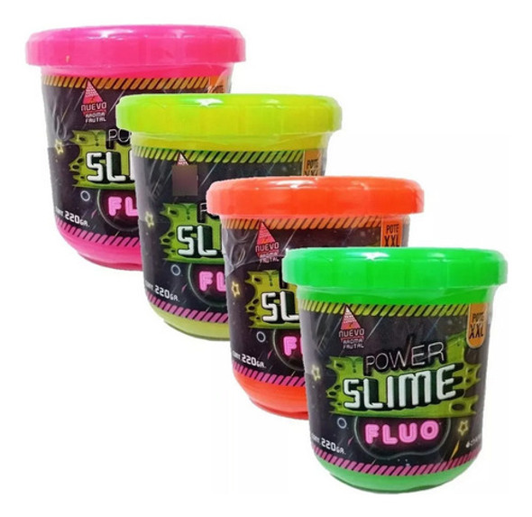 Power Slime Maxi Fluo Xxl Original Chikitos 0