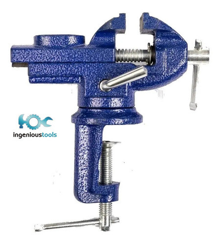 Morsa De Mesa Portatil C/ Prensa Para Yunque De Herrero 0