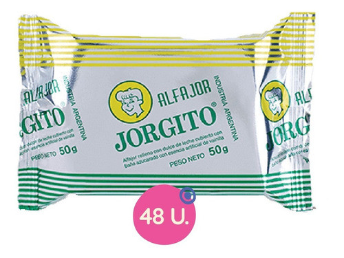 Alfajor Jorgito Chocolate 2 Cajas X 24u - Delipop 1