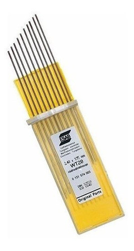 Electrodo Tungsteno Punta Dorada 1.6mm Esab 726465 0