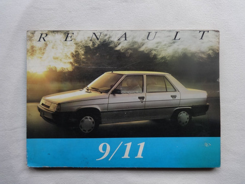 Manual Guantera Renault 9/11 R9 11 1994 Instruccion Catalogo 0