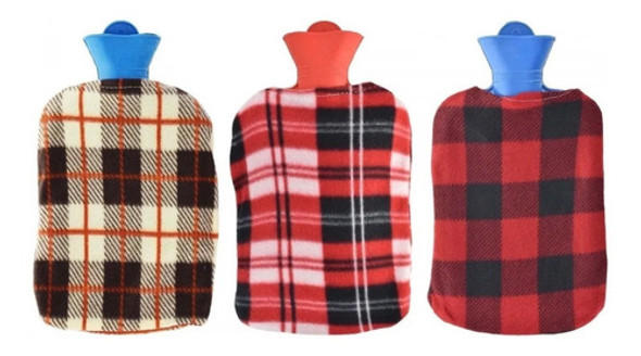 Bolsa De Agua Caliente Con Funda, De 2 Litros 1