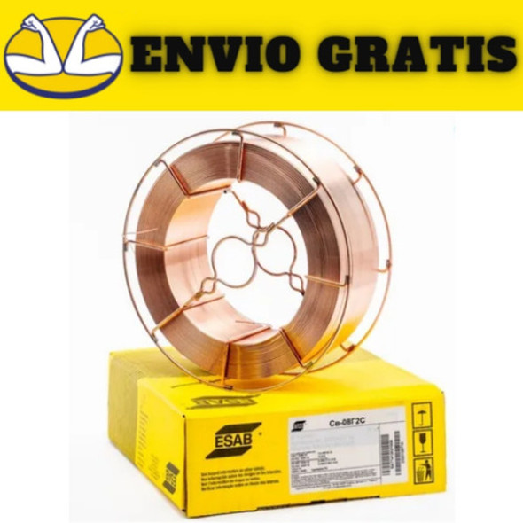 Alambre Soldar Mig Mag Esab-conarco Autorod 1.2mm Rollo 18kg 1