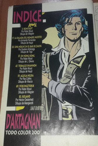 Revista D'artagnan Todo Color  Abril De 1998 1