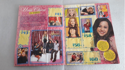 Album Hannah Montana De Figuritas. Incompleto 1