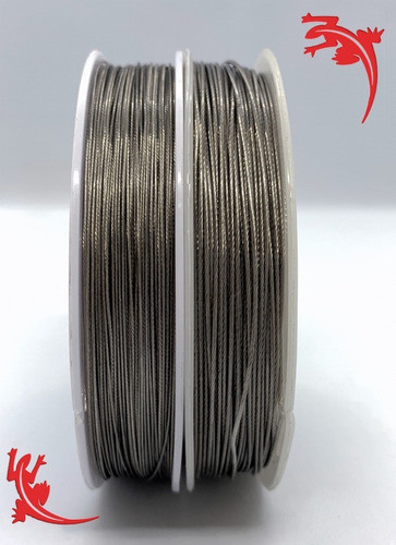 Alambre De Acero Extra Fuerte P/ Bijoux  Pesca 0.70 X 30 Mt 1