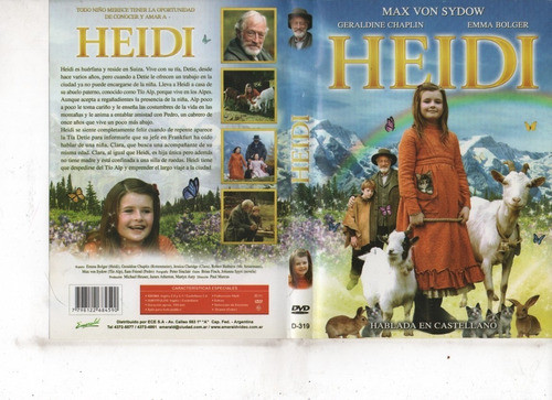 Heidi - Dvd Original - Buen Estado 0