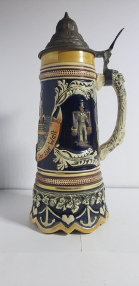 Antiguo Tankard Aleman - Jarra Cervecera 0