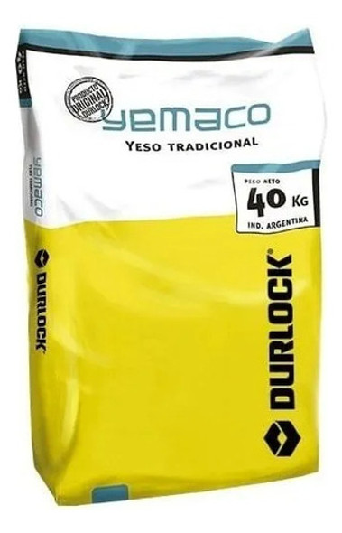 Bolsa De Yeso Yemaco Durlock 40kg 0