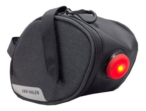 Bolso Bicicleta Bajo Asiento Trasero Con Luz Led Impermeable 0