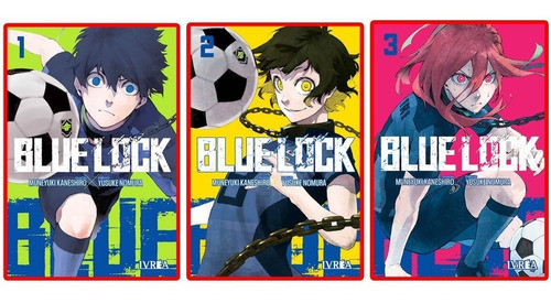 Combo Blue Lock Vol 01, 02 Y 03 - Ivrea - Manga 0