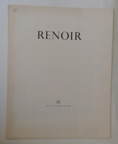 Carpeta Renoir Láminas Skira  Nektararte 1