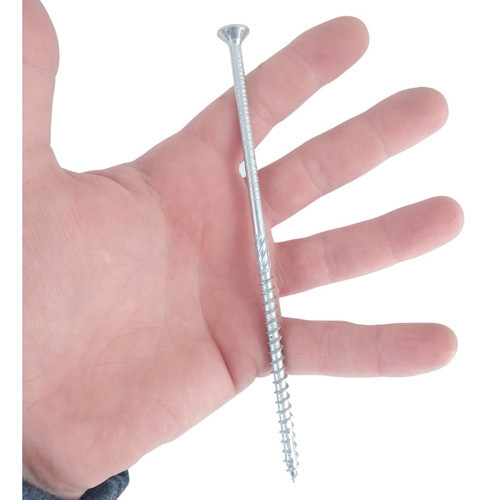 Tornillo Fresado Madera Ideal Tirante 6 X 160mm X 100u 1