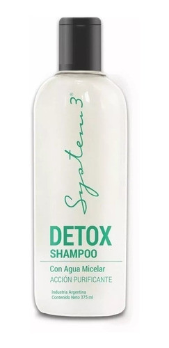 Shampoo Limpieza Profunda Con Agua Micelar System3 375ml 0