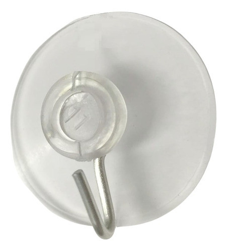 Ventosas Con Percha Metalica Sopapas Pvc 40mm X 10 Unidades 1