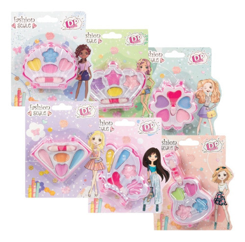25 Kit De Maquiagem Infantil Atacado Disco Teen Lembrancinha 1