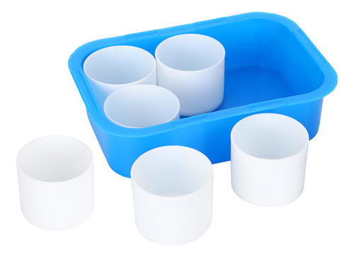 Suprimentos De Pintura: 6 Unidades De Copos De Mistura De Ti 0