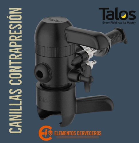 Canilla Llenadora Contrapresión Talos- Simil Pegas- 1