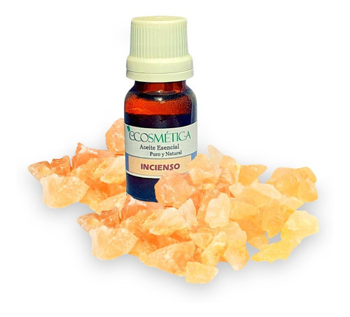 Aceite Esencial Natural De Incienso Frasco 10 Ml Ecosmetica 0