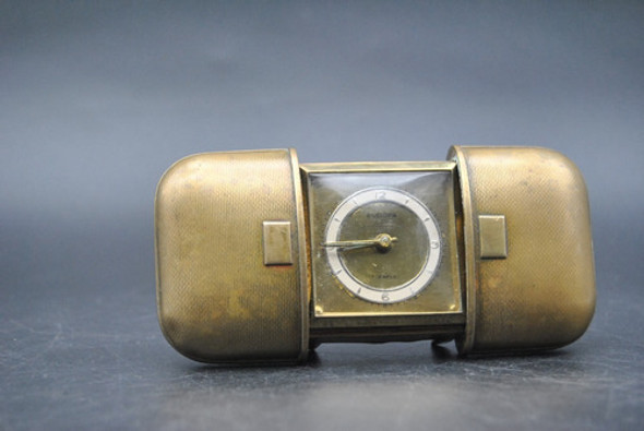 Antiguo Reloj Europa Viaje Metal Vintage Viejo Retro 0