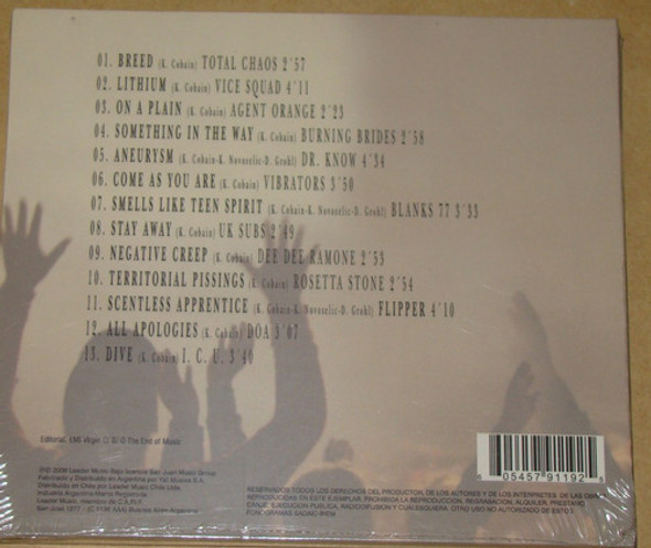 Smells Like Bleach Tribute To Nirvana Cd Nuevo / Kktus 1